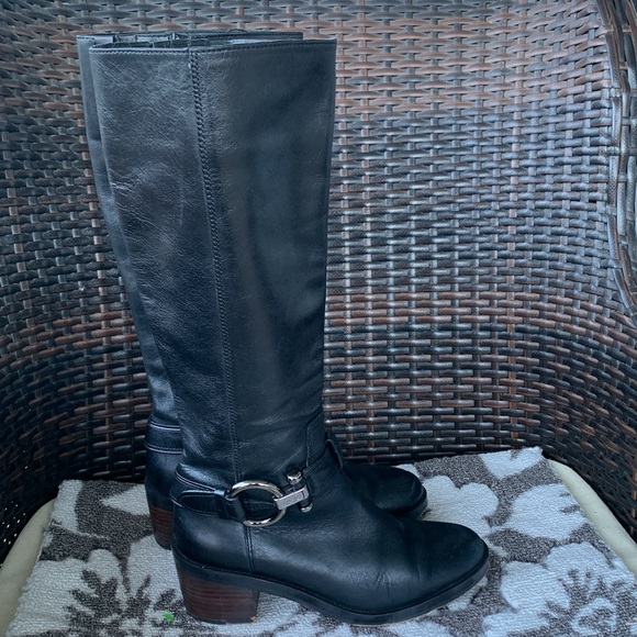 COACH A00699 CAROLINA LEATHER RIDING BOOTS - Picture 5 of 16